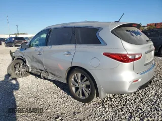 2013 Infiniti JX35 with VIN 5N1AL0MM2DC345006, listed as a Copart auction lot 75077324 with 249,410 mi miles and Salvage Title. Bid and sale history available at carsss.com. Image 2.