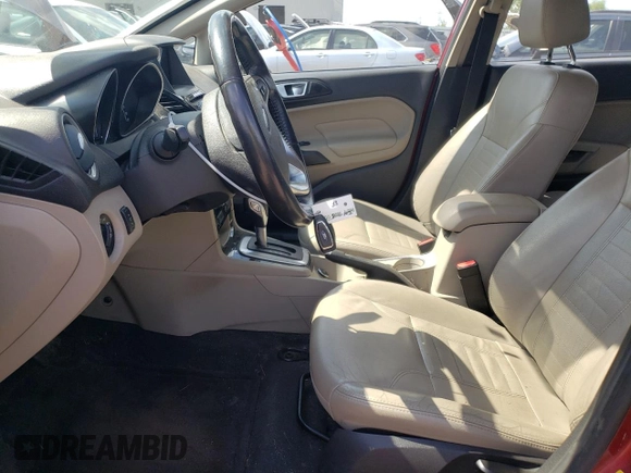 2017 Ford Fiesta Titanium with VIN 3FADP4FJ9HM115666, listed as a Copart auction lot 64105704 with 101,529 mi miles and Salvage Title. Bid and sale history available at DreamBid. Image 7.