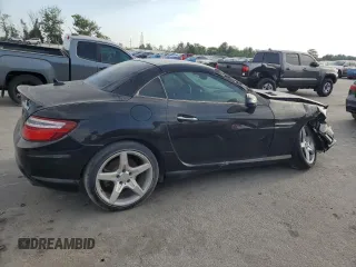 2013 Mercedes-Benz SLK 250 with VIN WDDPK4HA9DF061496, listed as a Copart auction lot 55575215 with 94,123 mi miles and Salvage Title. Bid and sale history available at DreamBid. Image 3.