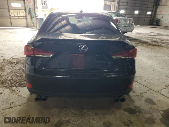 2017 Lexus IS 300 with VIN JTHCM1D26H5016901, listed as a Copart auction lot 54418865 with 146,642 mi miles and Salvage title. Bid and sale history available at DreamBid. Image 6.