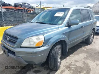 2005 Honda Pilot EX-L with VIN 2HKYF18505H527229, listed as a IAAI auction lot 41946751 with 190,455 mi miles. Bid and sale history available at carsss.com. Image 2.