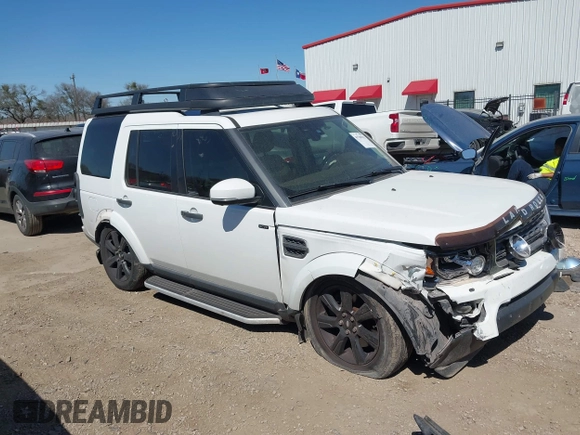 2016 Land Rover LR4 HSE with VIN SALAG2V67GA795831, listed as a IAAI auction lot 41709555 with 56,074 mi miles and . Bid and sale history available at DreamBid. Image 1.
