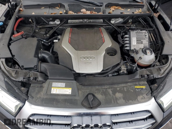 2018 Audi SQ5 Prestige with VIN WA1C4AFY9J2055843, listed as a Copart auction lot 84632594 with 46,838 mi miles and Salvage Title. Bid and sale history available at DreamBid. Image 12.
