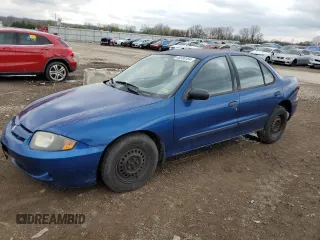 2003 Chevrolet Cavalier with VIN 1G1JC52F637351834, listed as a Copart auction lot 48330164 with 141,767 mi miles and Clean Title. Bid and sale history available at carsss.com. Image 1.