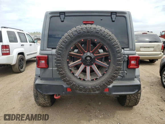 2021 Jeep Wrangler Unlimited Rubicon z VIN 1C4HJXFG4MW531718, wystawiony jako Copart lot #56639895 z przebiegiem 34 719 mil mil oraz Szkoda całkowita • Salvage title. Historia ofert i sprzedaży dostępna na DreamBid. Obrazek 6.