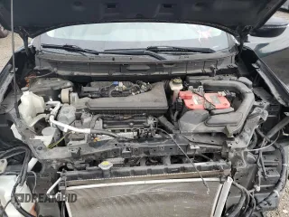 2017 Nissan Rogue SV with VIN KNMAT2MT6HP501697, listed as a Copart auction lot 63013915 with 49,510 mi miles and Salvage title. Bid and sale history available at DreamBid. Image 12.