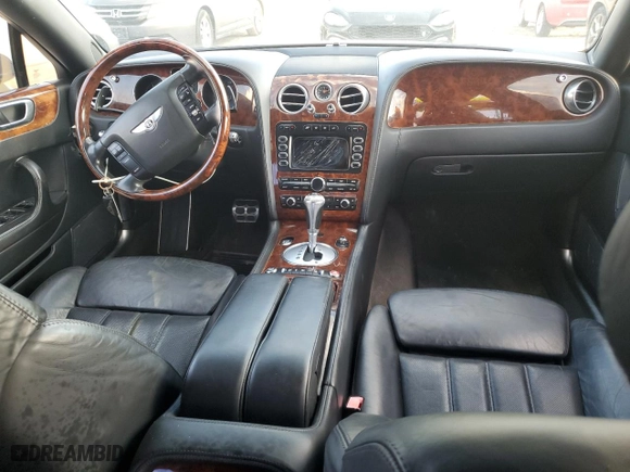 2006 Bentley Continental Flying Spur with VIN SCBBR53W06C036244, listed as a Copart auction lot 74287554 with 0 mi miles and Clean Title. Bid and sale history available at carsss.com. Image 8.