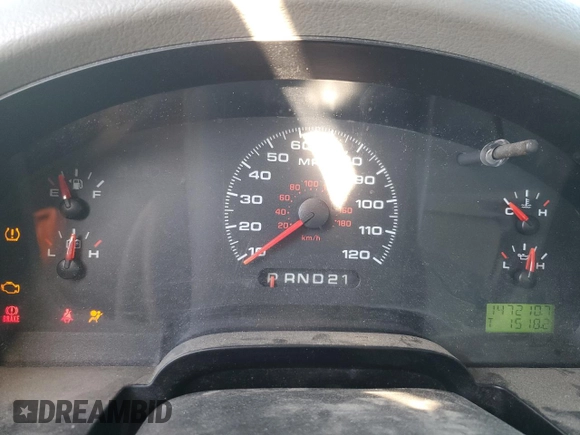 2008 Ford F-150 XL with VIN 1FTRF12258KC53275, listed as a Copart auction lot 49346855 with 147,210 mi miles and Salvage Title. Bid and sale history available at carsss.com. Image 9.