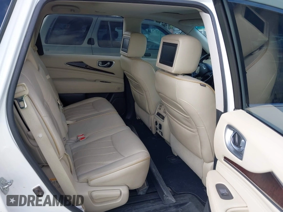 2015 Infiniti QX60 with VIN 5N1AL0MM4FC529446, listed as a IAAI auction lot 42367041 with 116,481 mi miles and . Bid and sale history available at DreamBid. Image 8.