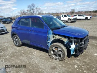 2023 Hyundai Venue Limited with VIN KMHRC8A35PU276260, listed as a Copart auction lot 48778685 with 10,214 mi miles and Salvage Title. Bid and sale history available at DreamBid. Image 4.
