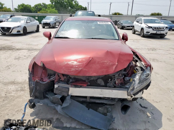 2012 Lexus IS 250 with VIN JTHBF5C2XC5179039, listed as a Copart auction lot 56964635 with 174,438 mi miles and Salvage title. Bid and sale history available at DreamBid. Image 5.