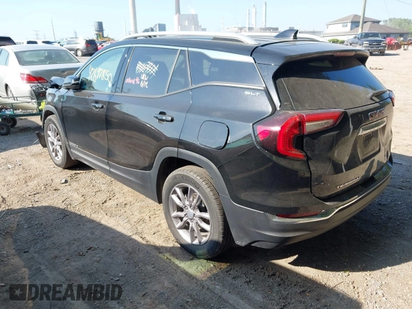 2024 GMC Terrain SLT with VIN 3GKALPEG7RL155157, listed as a IAAI auction lot 42697850 with 40,953 mi miles and . Bid and sale history available at DreamBid. Image 3.