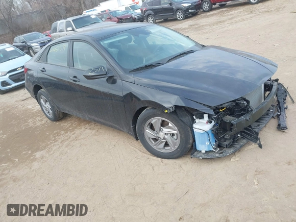2024 Hyundai Elantra SE with VIN KMHLL4DGXRU814578, listed as a IAAI auction lot 41452571 with 1,558 mi miles and . Bid and sale history available at DreamBid. Image 1.