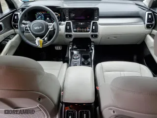 2023 Kia Sorento Hybrid SX Prestige with VIN KNDRKDLG4P5217274, listed as a Copart auction lot 83787334 with 42,887 mi miles and Salvage Title. Bid and sale history available at carsss.com. Image 8.