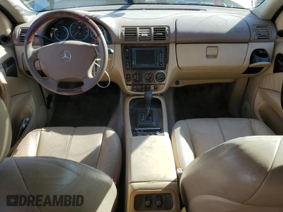 2001 Mercedes-Benz M 320/430/500 with VIN 4JGAB54E01A275750, listed as a Copart auction lot 83097924 with 233,218 mi miles and Non repairable. Bid and sale history available at DreamBid. Image 8.