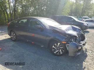 2016 Honda Civic EX with VIN 19XFC2F76GE247803, listed as a Copart auction lot 55691015 with 82,120 mi miles and Salvage Title. Bid and sale history available at DreamBid. Image 4.