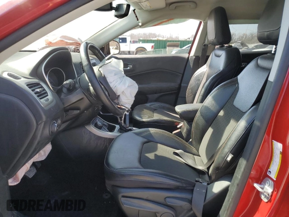2020 Jeep Compass Latitude with VIN 3C4NJDBB6LT150324, listed as a Copart auction lot 49298845 with 44,160 mi miles and Salvage Title. Bid and sale history available at DreamBid. Image 7.