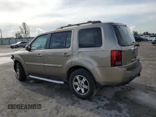 2010 Honda Pilot Touring with VIN 5FNYF3H81AB016255, listed as a Copart auction lot 71052644 with 96,847 mi miles and Salvage Title. Bid and sale history available at DreamBid. Image 2.
