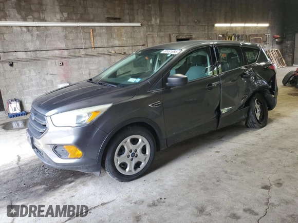 2017 Ford Escape S with VIN 1FMCU0F72HUA11331, listed as a Copart auction lot 60461685 with 114,939 mi miles and Salvage title. Bid and sale history available at DreamBid. Image 1.
