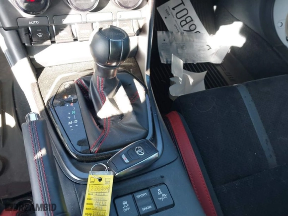 2024 Toyota GR86 TRUENO Edition with VIN JF1ZNBM13R8752867, listed as a IAAI auction lot 41413611 with 11,229 mi miles. Bid and sale history available at carsss.com. Image 11.