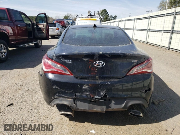 2013 Hyundai Genesis Coupe 2.0T Premium with VIN KMHHT6KD7DU091713, listed as a Copart auction lot 49410295 with 94,594 mi miles and Clean Title. Bid and sale history available at carsss.com. Image 6.