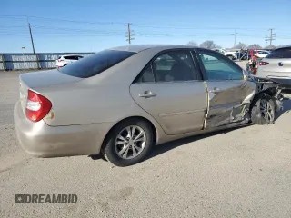 2004 Toyota Camry LE with VIN 4T1BF32K04U574101, listed as a Copart auction lot 47653965 with 0 mi miles and Salvage Title. Bid and sale history available at carsss.com. Image 3.