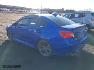 2017 Subaru WRX Premium with VIN JF1VA1F64H9800544, listed as a IAAI auction lot 41556196 with 86,851 mi miles. Bid and sale history available at carsss.com. Image 3.