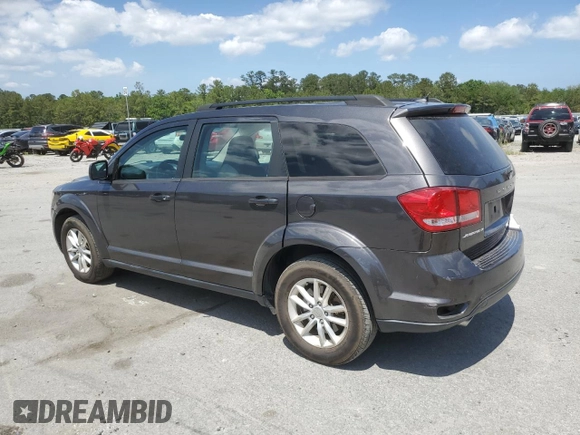 2017 Dodge Journey SXT z VIN 3C4PDCBG0HT509616, wystawiony jako Copart lot #55271225 z przebiegiem 107 099 mil mil oraz Szkoda całkowita • Salvage title. Historia ofert i sprzedaży dostępna na DreamBid. Obrazek 2.