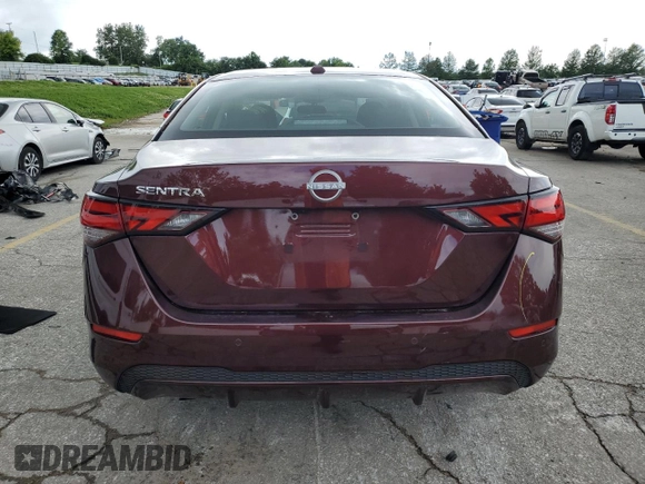 2025 Nissan Sentra SV z VIN 3N1AB8CV3SY292033, wystawiony jako Copart lot #60838915 z przebiegiem 6 247 mil mil oraz Czysty tytuł • Clean title. Historia ofert i sprzedaży dostępna na DreamBid. Obrazek 6.