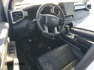 2023 Toyota Sequoia SR5 with VIN 7SVAAAAA9PX001329, listed as a Copart auction lot 75925634 with 0 mi miles and Salvage Title. Bid and sale history available at carsss.com. Image 8.