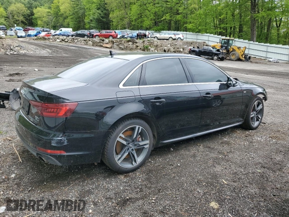 2018 Audi A4 Premium Plus с VIN WAUENAF42JA153821, выставлен на аукционе Copart как лот 57150955 с пробегом 54 792 миль миль и Списание • Salvage title. История ставок и продаж доступна на DreamBid. Изображение 3.