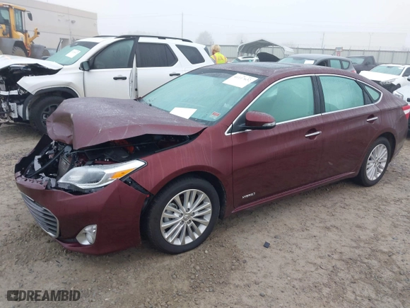 2013 Toyota Avalon Hybrid XLE Premium with VIN 4T1BD1EB1DU018658, listed as a IAAI auction lot 41117632 with 58,039 mi miles. Bid and sale history available at carsss.com. Image 17.