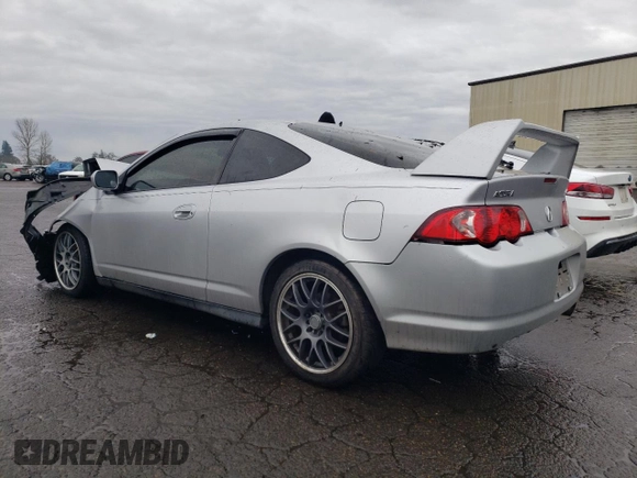 2003 Acura RSX with VIN JH4DC53853S000378, listed as a Copart auction lot 85089944 with 0 mi miles and Salvage Title. Bid and sale history available at carsss.com. Image 2.