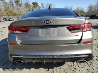 2019 Kia Optima EX with VIN 5XXGU4L1XKG317378, listed as a Copart auction lot 48016665 with 207,062 mi miles and Salvage Title. Bid and sale history available at carsss.com. Image 6.