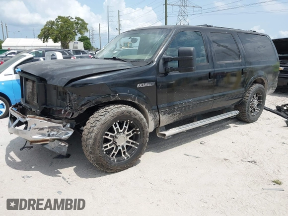 2000 Ford Excursion Limited z VIN 1FMNU42F1YEE50348, wystawiony jako IAAI lot #42212549 z przebiegiem 253 665 mil mil oraz . Historia ofert i sprzedaży dostępna na DreamBid. Obrazek 2.
