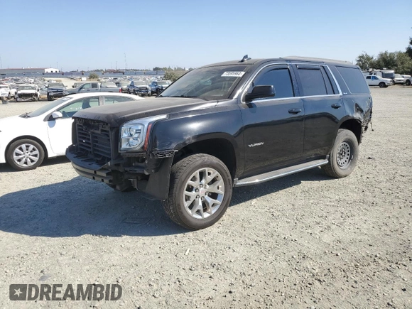 2017 GMC Yukon SLE with VIN 1GKS2AKC9HR403504, listed as a Copart auction lot 73595964 with 73,530 mi miles and Salvage Title. Bid and sale history available at carsss.com. Image 1.