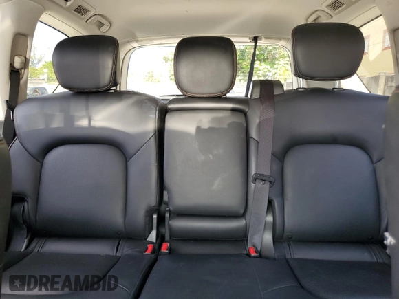 2017 Nissan Armada Platinum z VIN JN8AY2ND0H9008549, wystawiony jako Copart lot #56767515 z przebiegiem 60 152 mil mil oraz Szkoda całkowita • Salvage title. Historia ofert i sprzedaży dostępna na DreamBid. Obrazek 10.