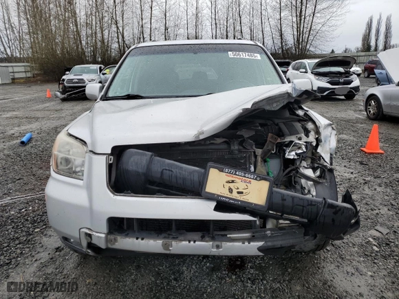 2008 Honda Pilot EX-L with VIN 5FNYF18748B045951, listed as a Copart auction lot 50617485 with 176,074 mi miles and Salvage Title. Bid and sale history available at carsss.com. Image 5.