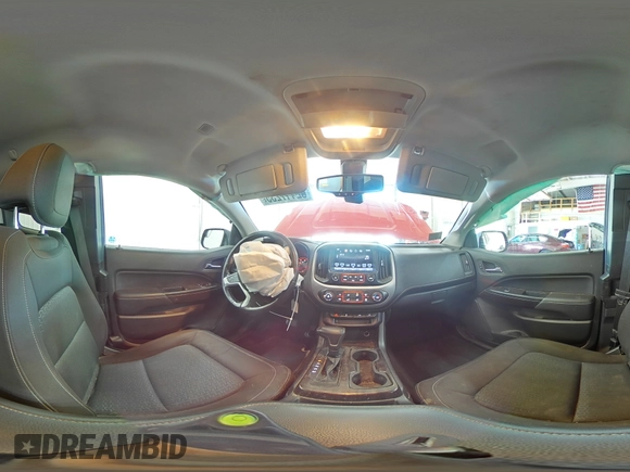 2016 GMC Canyon 2WD SLE with VIN 1GTH5CE33G1340174, listed as a Copart auction lot 62117235 with 110,909 mi miles and Salvage title. Bid and sale history available at DreamBid. Image 15.