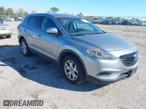 2013 Mazda CX-9 Sport with VIN JM3TB3BA4D0406522, listed as a IAAI auction lot 41662220 with 169,262 mi miles and . Bid and sale history available at carsss.com. Image 1.