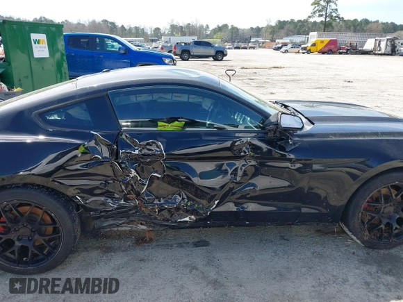 2017 Ford Mustang EcoBoost with VIN 1FA6P8TH9H5259449, listed as a IAAI auction lot 41820818 with 1 mi miles. Bid and sale history available at carsss.com. Image 13.
