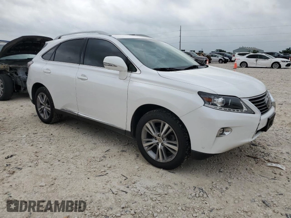 2015 Lexus RX 350 with VIN 2T2ZK1BA0FC156319, listed as a Copart auction lot 54298175 with 103,714 mi miles and Salvage Title. Bid and sale history available at DreamBid. Image 4.