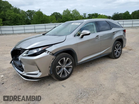 2020 Lexus RX 350L with VIN JTJHZKEA1L2017725, listed as a Copart auction lot 56022175 with 100,463 mi miles and Salvage title. Bid and sale history available at DreamBid. Image 1.