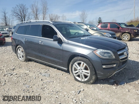 2014 Mercedes-Benz GL-Class GL 450 with VIN 4JGDF7CEXEA327339, listed as a Copart auction lot 52617255 with 0 mi miles and Clean Title. Bid and sale history available at carsss.com. Image 4.
