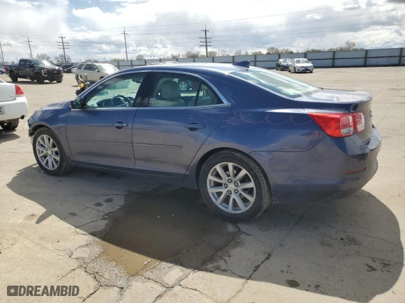 2015 Chevrolet Malibu LT with VIN 1G11D5SL6FF221646, listed as a Copart auction lot 51093715 with 185,155 mi miles and Salvage Title. Bid and sale history available at carsss.com. Image 2.