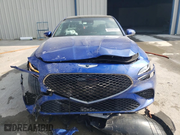 2022 Genesis G70 3.3T z VIN KMTG54TE5NU097454, wystawiony jako Copart lot #66699384 z przebiegiem 29 074 mil mil oraz Szkody całkowita. Historia ofert i sprzedaży dostępna na DreamBid. Obrazek 5.