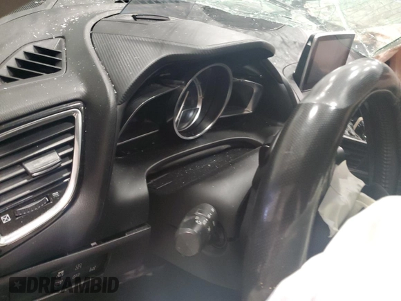 2015 Mazda 3 S Grand Touring with VIN JM1BM1W37F1218525, listed as a Copart auction lot 51774355 with Not Provided miles and Non Repairable. Bid and sale history available at DreamBid. Image 9.