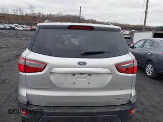 2019 Ford EcoSport SE with VIN MAJ6S3GL2KC263846, listed as a IAAI auction lot 41741329 with 70,094 mi miles. Bid and sale history available at carsss.com. Image 16.