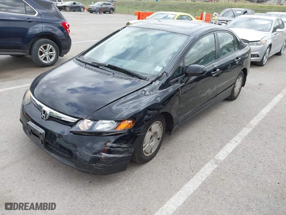 2007 Honda Civic Sdn EX with VIN 1HGFA16887L046597, listed as a IAAI auction lot 41845057 with 125,043 mi miles. Bid and sale history available at carsss.com. Image 2.