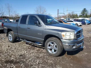 2008 Dodge 1500 SLT z VIN 1D7HU18N98S525108, wystawiony jako Copart lot #52197685 z przebiegiem 126 748 mil mil oraz Czysty tytuł • Clean title. Historia ofert i sprzedaży dostępna na DreamBid. Obrazek 4.